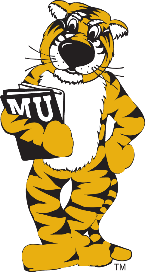 Missouri Tigers 1990-2012 Mascot Logo v2 iron on transfers for clothing